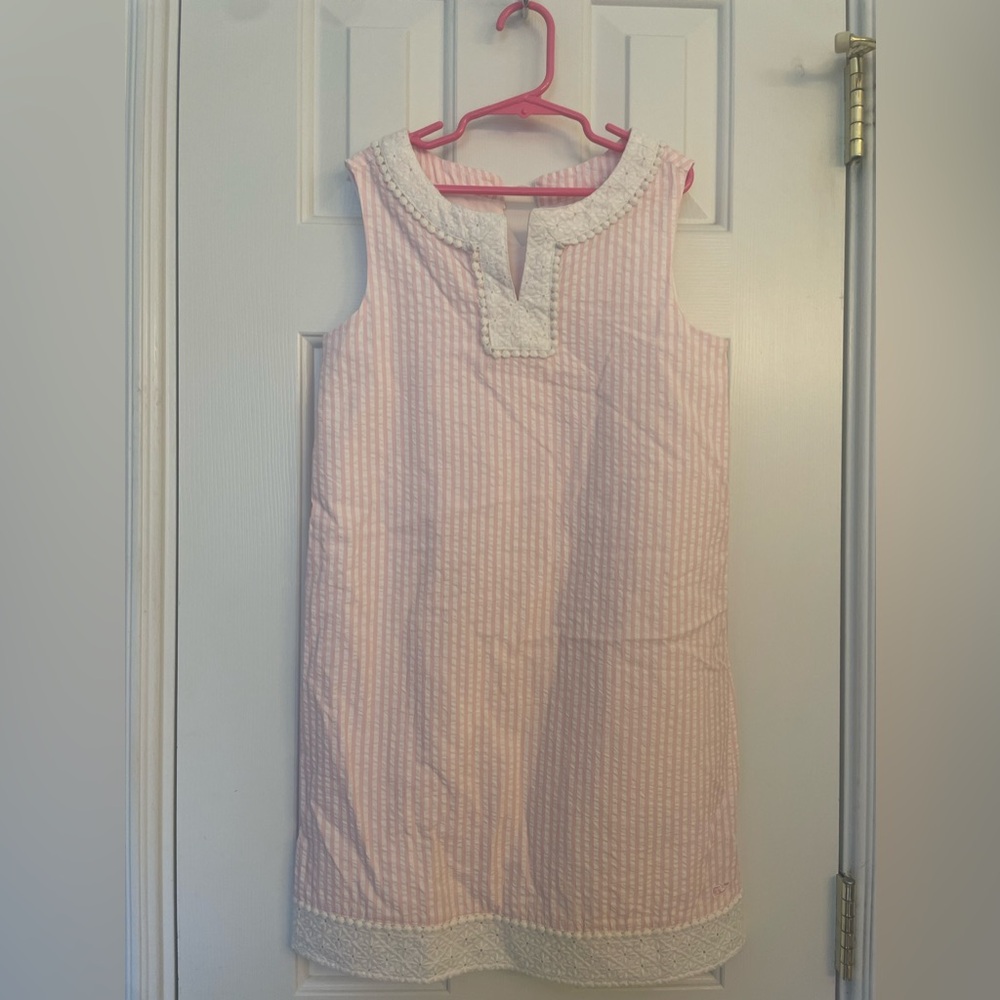 Striped Vineyard Vines  Dress  Sz Children’s 8